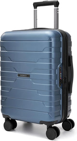 BAGSMART Carry On Luggage with Spinner Wheels – 20 Inch Travel Companion for Outdoor Adventures, Lightweight Hard Shell Suitcase