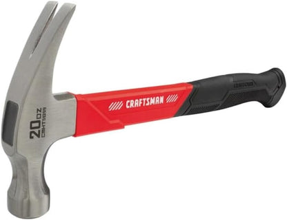 20 oz steel head sized for general-purpose driving and pulling