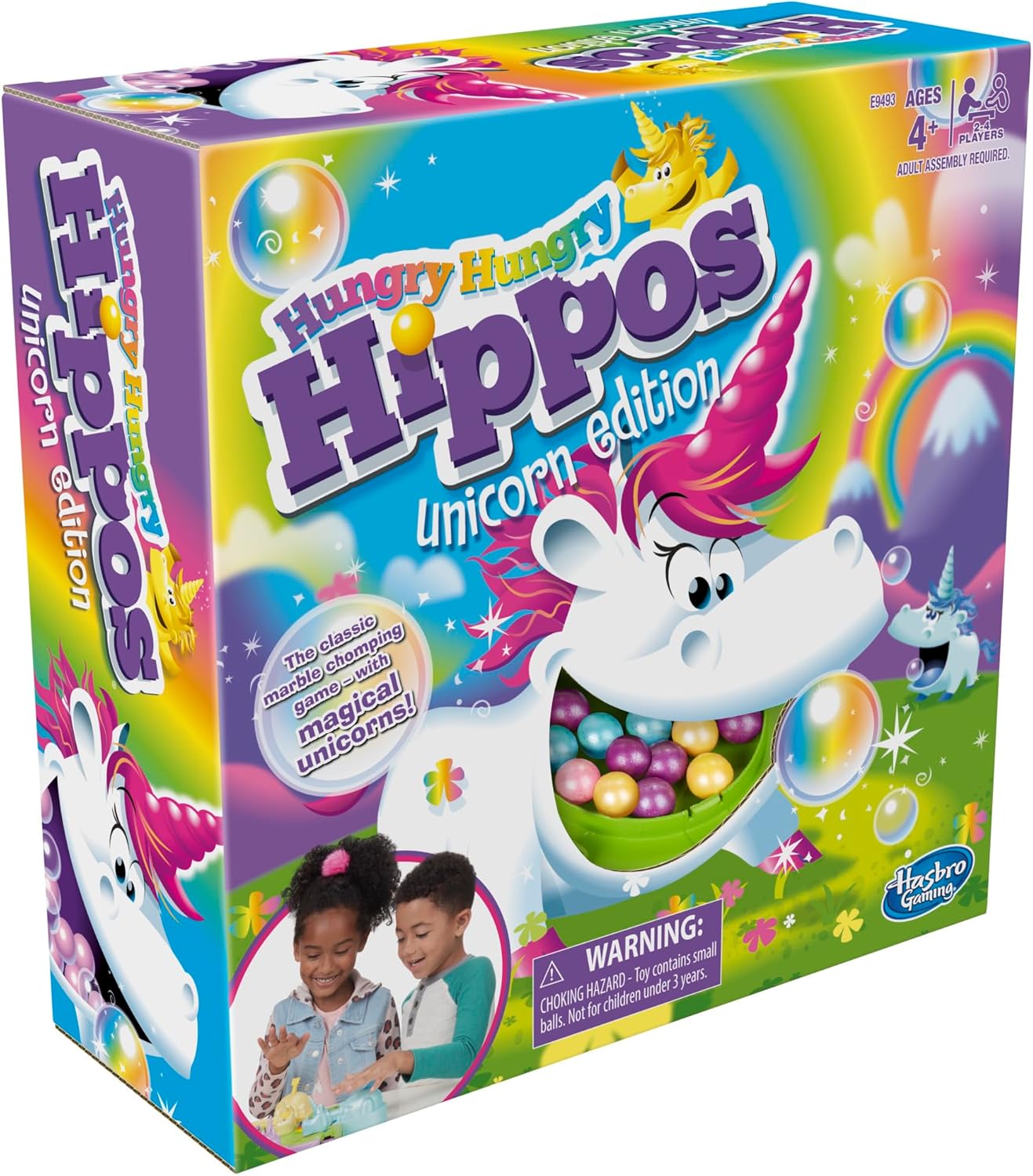 20 plastic marbles launched and chomped for tactile motor-skill play