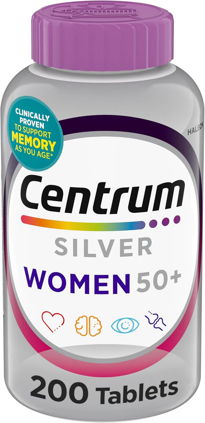 200-count bottle for approximately 6+ months of daily use