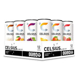 CELSIUS Assorted Flavors Functional Energy Drink Variety Pack – Clean Morning Ritual Boost for Wellness Routines