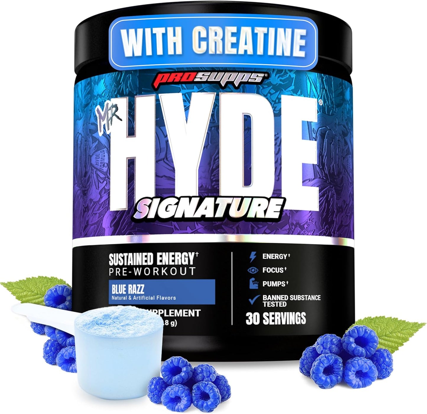 206mg caffeine per serving for acute energy and focus