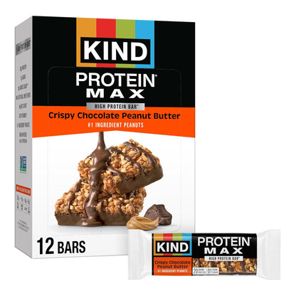 20g of protein per bar with peanuts as the #1 ingredient