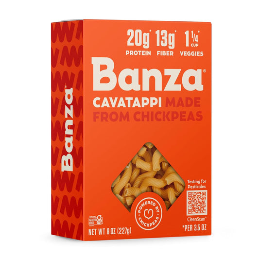 20g plant-based protein per serving (50% more than leading traditional pasta)
