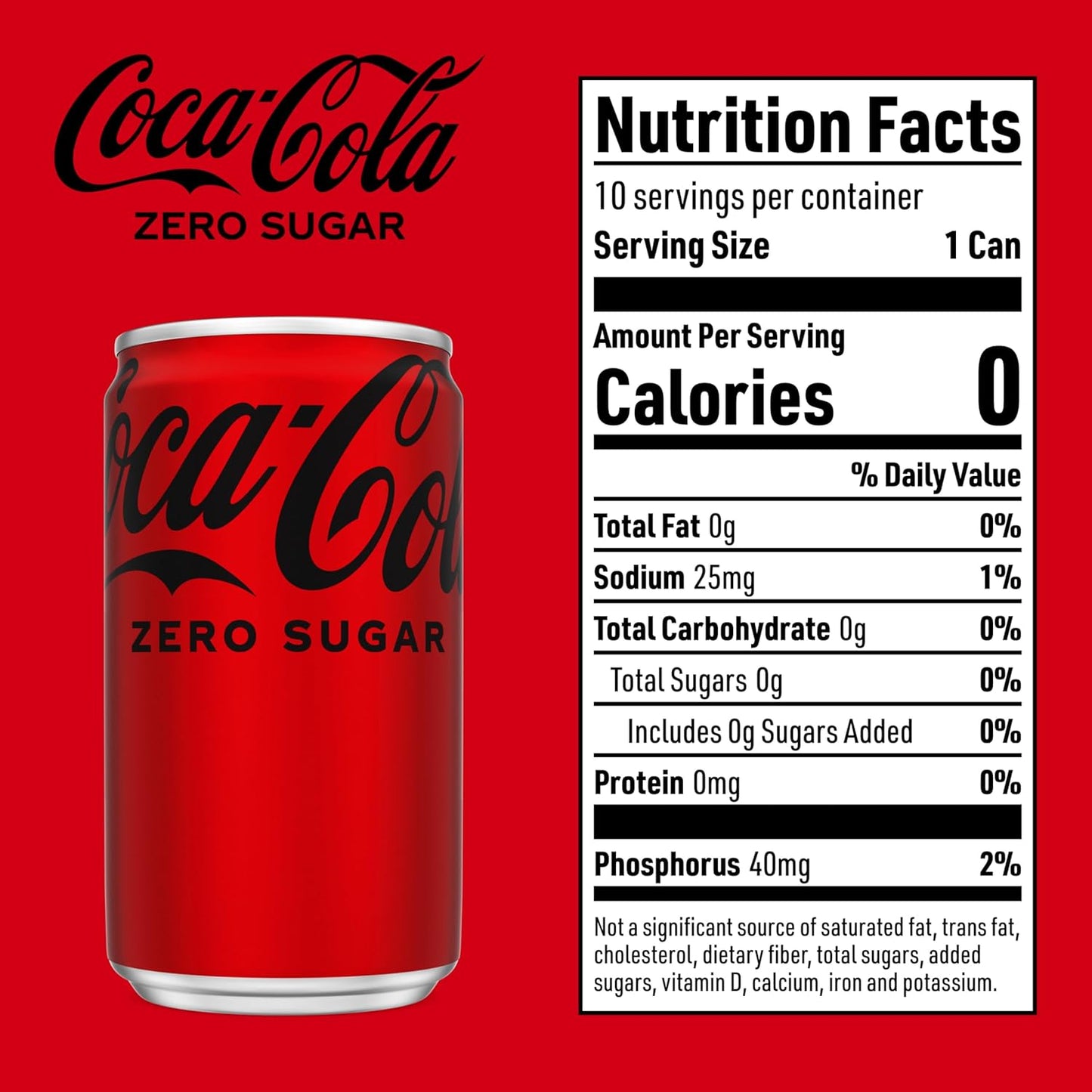 21 mg of caffeine per 7.5 oz serving