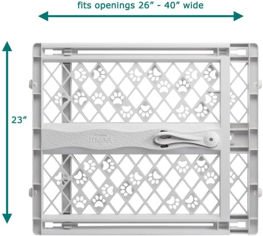 23-inch height suitable for small to medium dogs and puppies