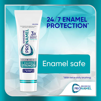 24/7 enamel protection with twice daily brushing