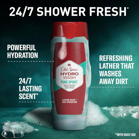 24/7 long-lasting scent technology for all-day shower-fresh feel