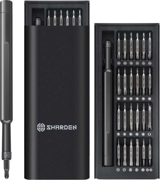 24 double-ended crv steel bits for 48 distinct driver profiles in the 49-in-1 base kit