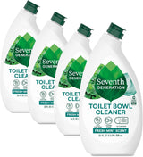 Seventh Generation Toilet Bowl Cleaner – Plant-Based Fresh Mint Essential Oil Formula for a Calming Self-Care Bathroom Ritual