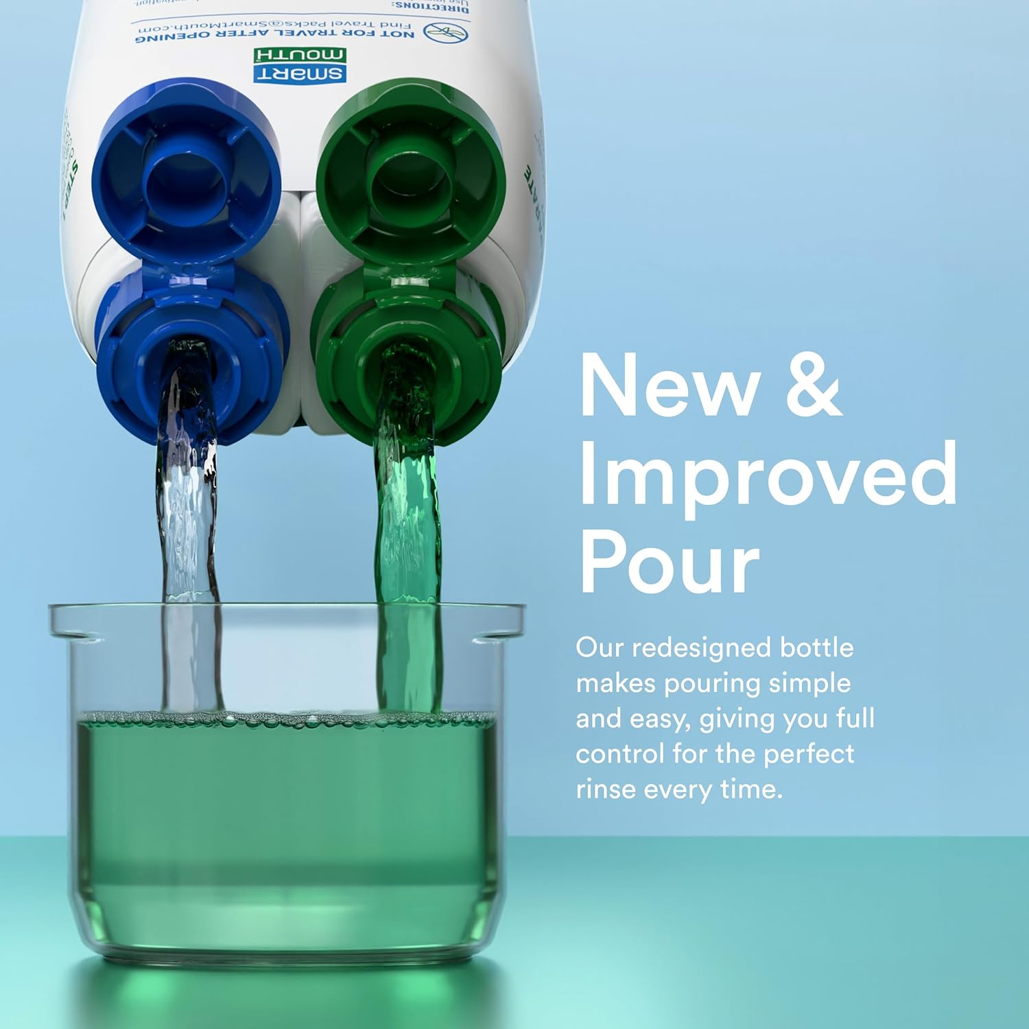 24-hour bad breath prevention with twice-daily rinsing