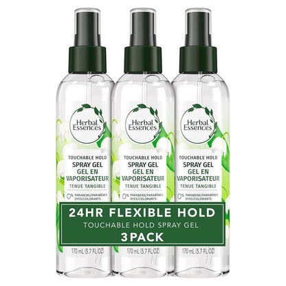 24-hour touchable hold formula in an aerosol spray-gel format