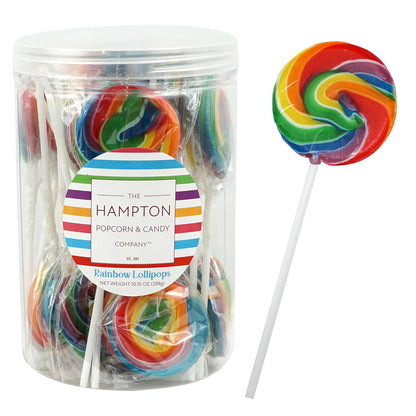 24 individually wrapped swirl lollipops per pack