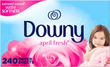 Downy April Fresh Dryer Sheets – Family Laundry Room Essential, 240-Count Bulk Box