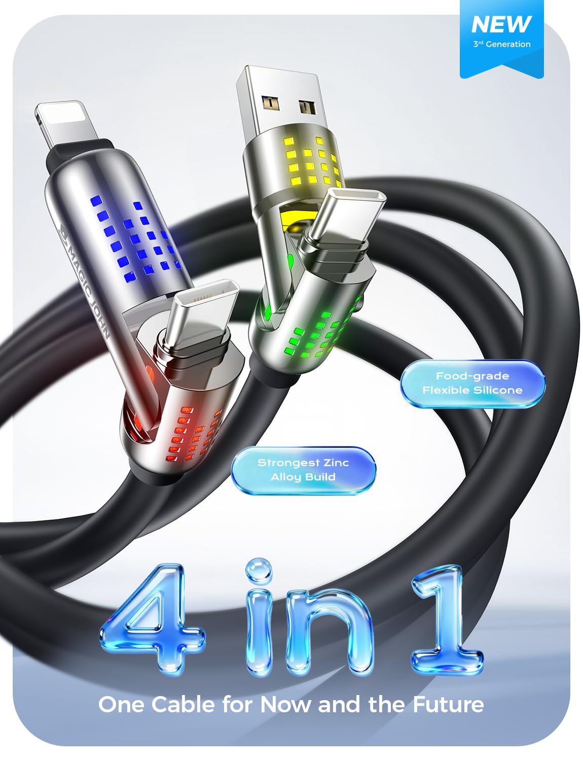240w maximum output via pd3.1 e-mark chip at 48v/5a