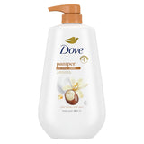 Dove Body Wash with Pump – Mindful Shower Ritual for Spa-Style Master Bath, Shea Butter & Vanilla for 24hr Hydration