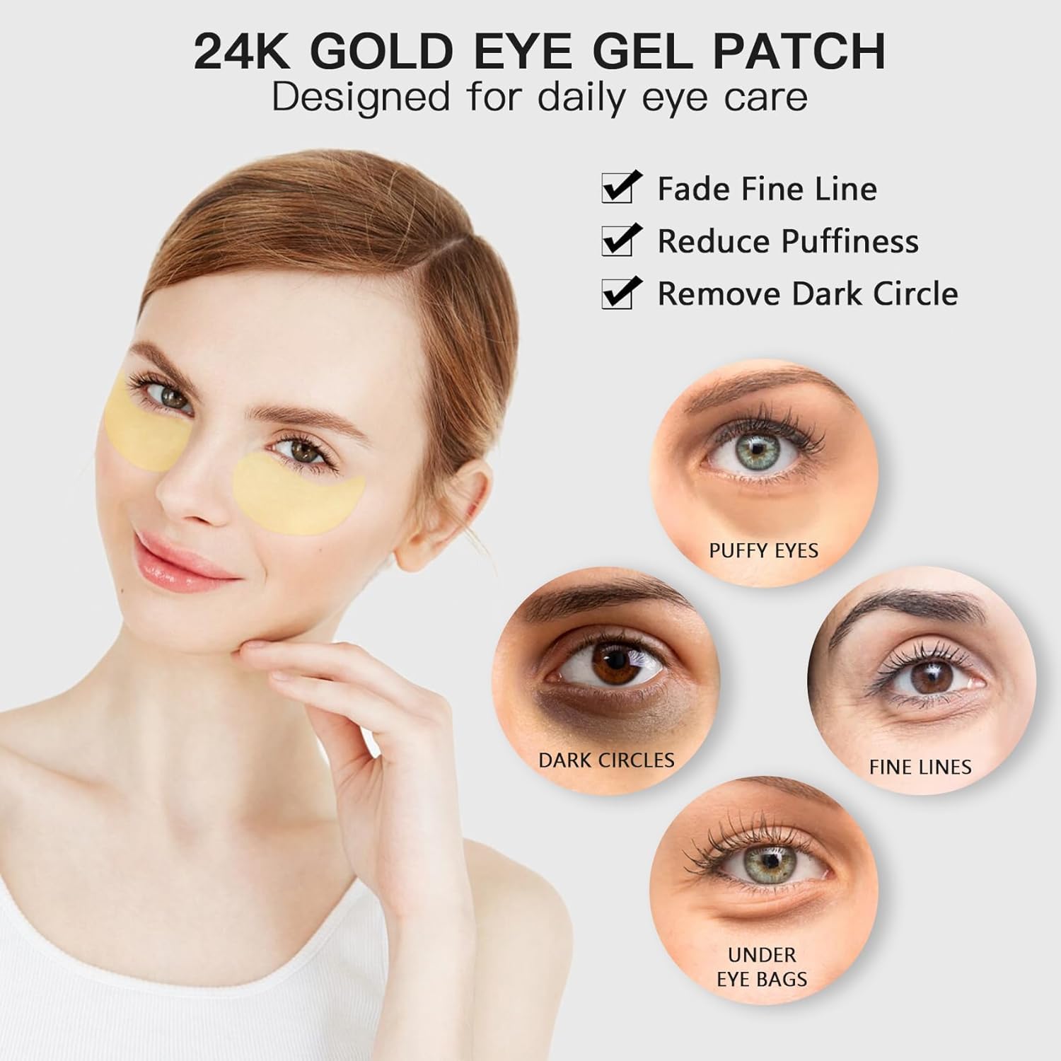 24k nano gold ingredient for protective and anti-aging effect