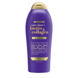 OGX Extra Strength Biotin & Collagen Shampoo – Mindful Volume Ritual for Fine Hair Self-Care, 25.4 fl oz