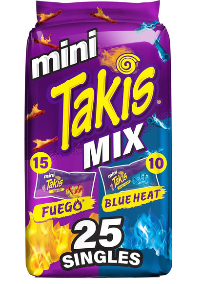 25 individually wrapped 1.23 oz pouches per case