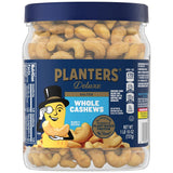 PLANTERS Fancy Whole Cashews with Sea Salt – Premium Edible Birthday Gift Basket for Mom and Women, Resealable 26 oz Jar