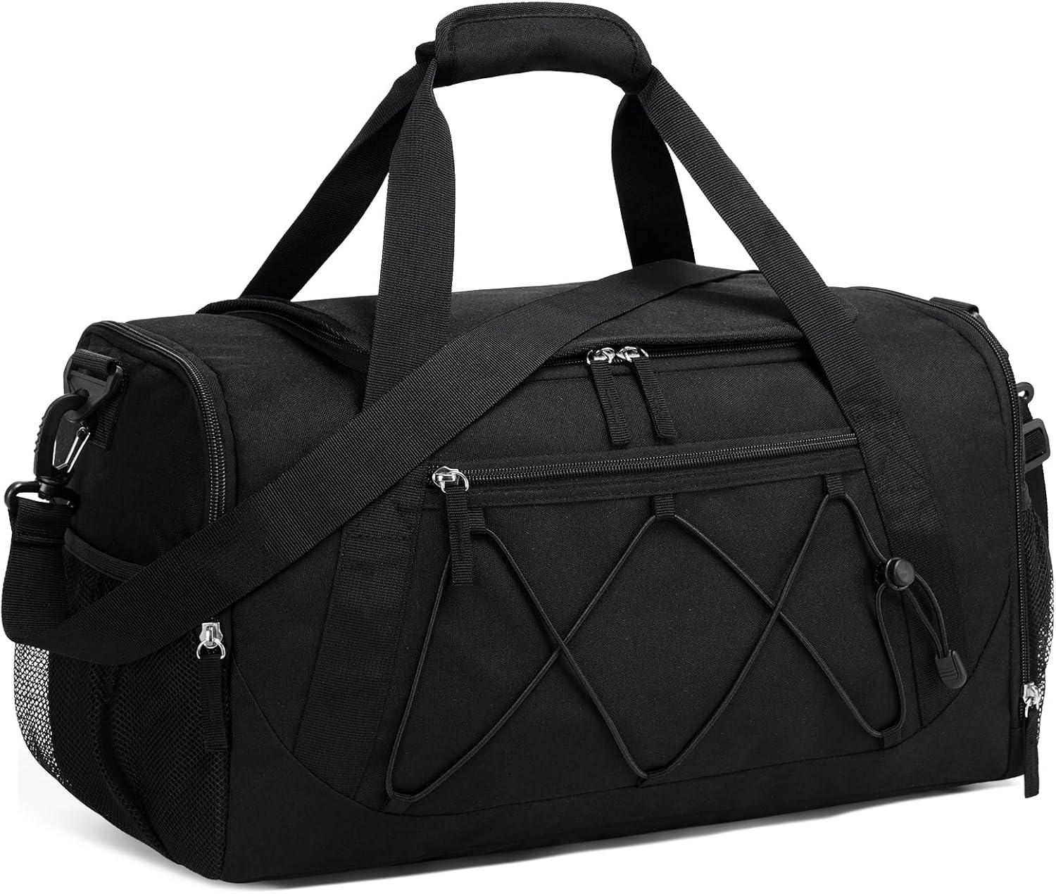 27l main capacity at 18.5" x 9" x 10" (with 21-inch size variant available)