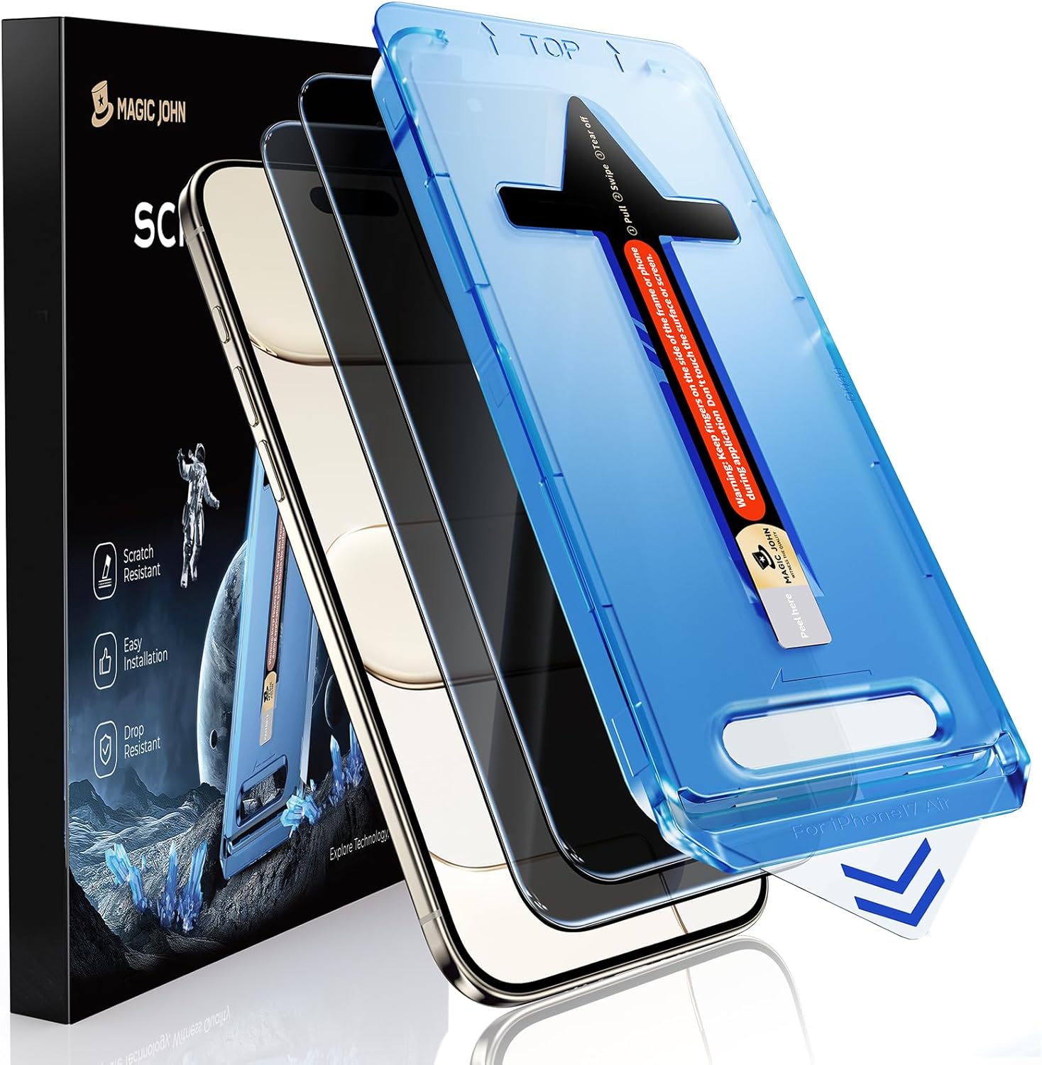 28° anti-spy privacy tempered glass