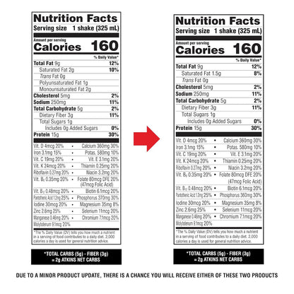 2g net carbs and 1g sugar per serving, sweetened with sucralose and acesulfame potassium