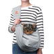 Grey - M - Zip pocket & Adjust Strap