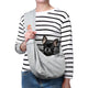 Grey - S - Zip pocket & Adjust Strap