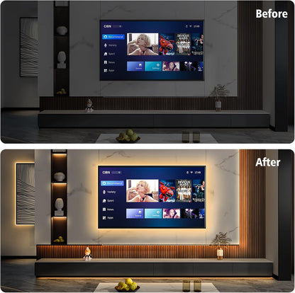 3.3ft strip with 30 high-brightness 2835 leds, available in 6000k cool white or 2700k warm white