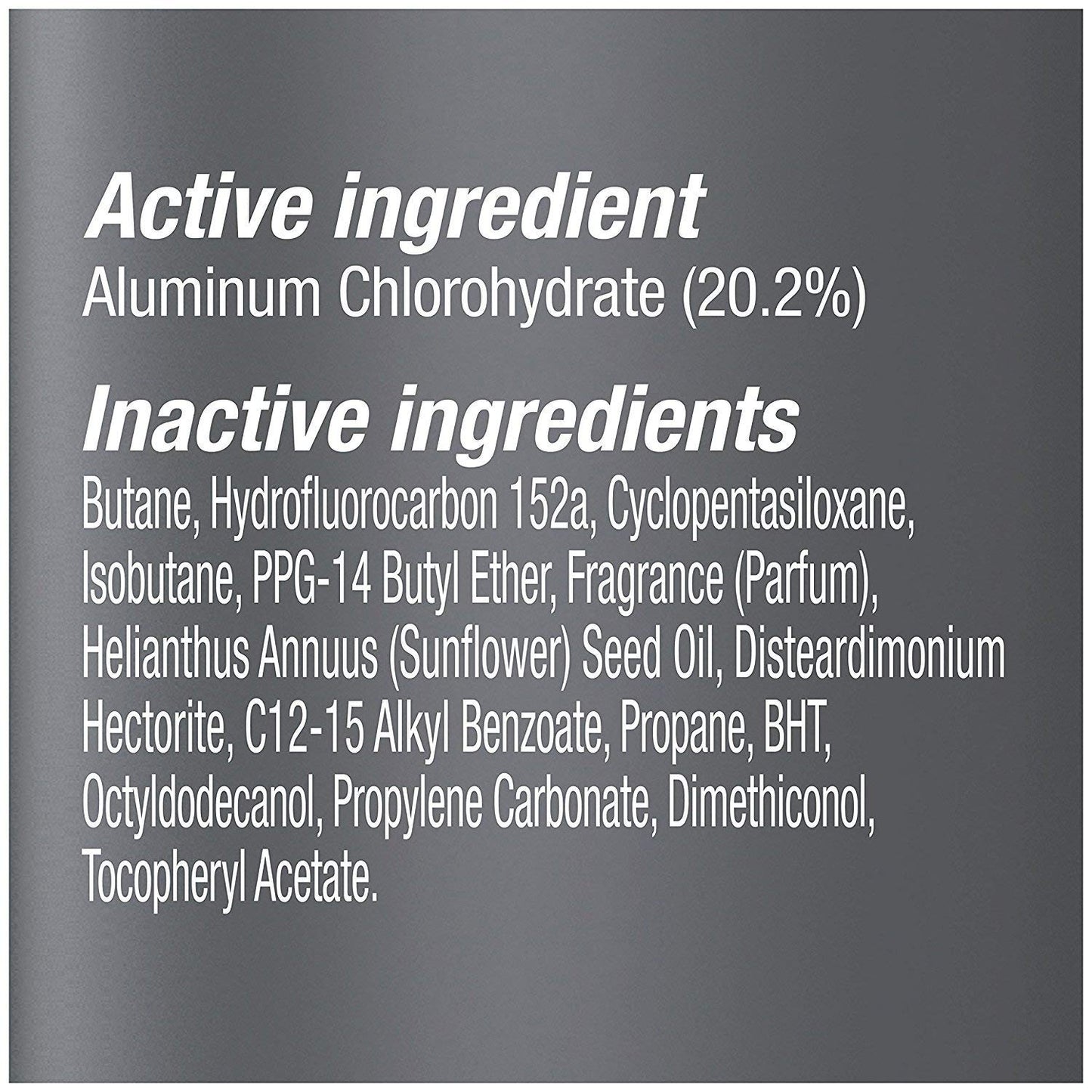 3.8 oz canister size available in pack configurations of 1, 3, and 4