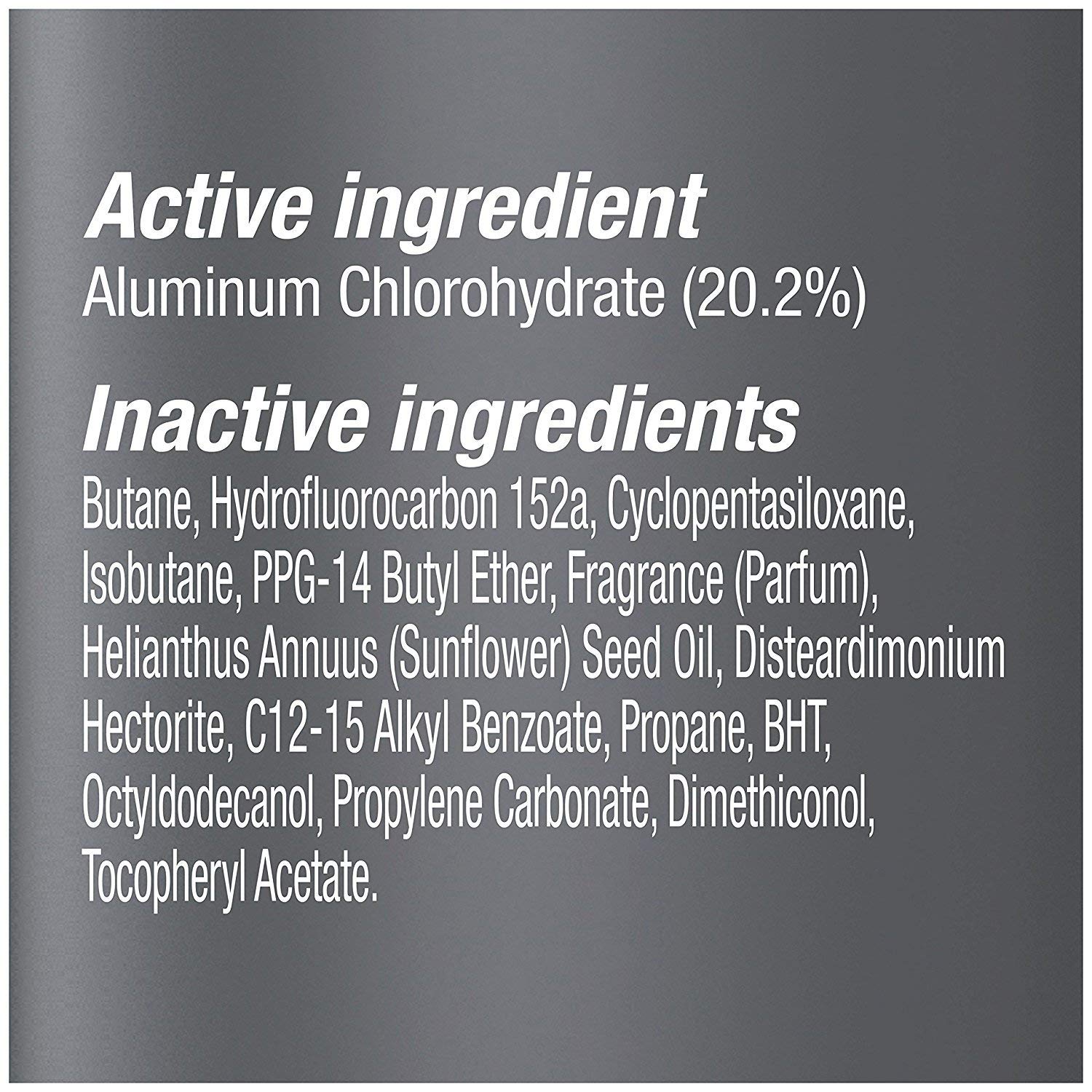 3.8 oz canister size available in pack configurations of 1, 3, and 4
