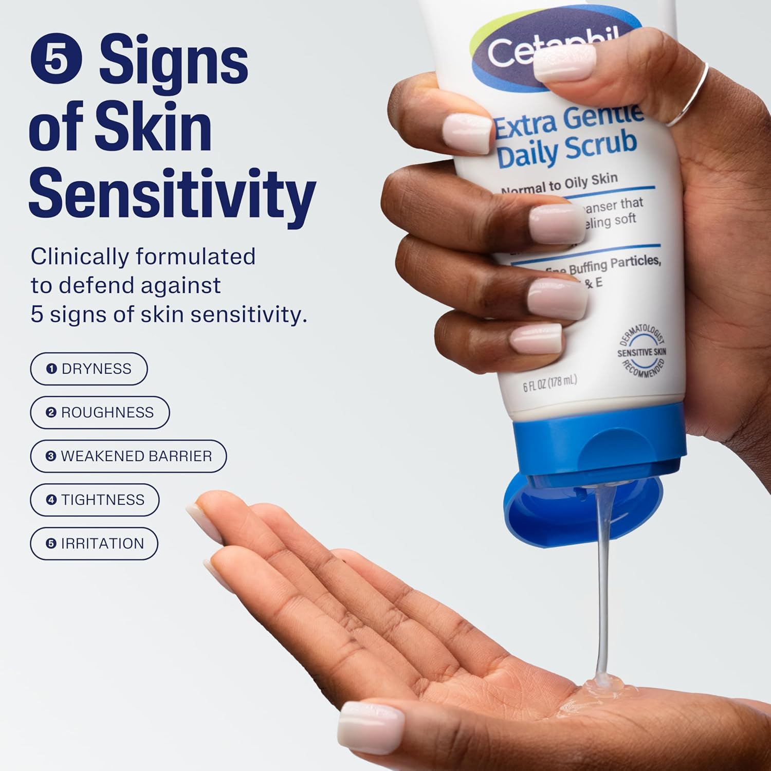 3-in-1 action: cleansing, exfoliating, and nourishing in one step