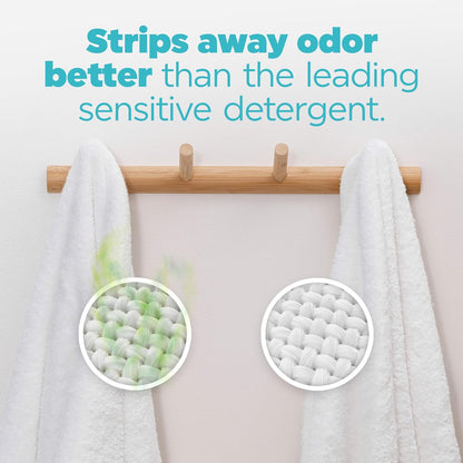 3-in-1 concentrated detergent combining cleaning, stain removal, and color protection