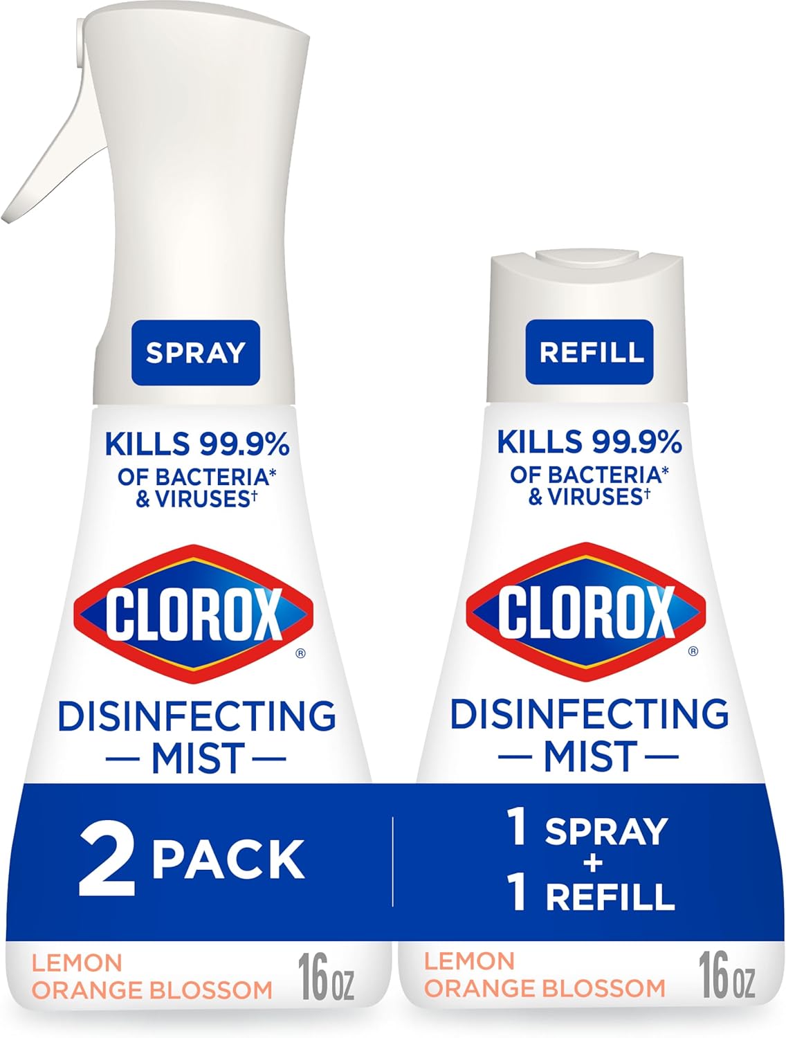 3-in-1 disinfectant, fabric refresher, and odor eliminator formula