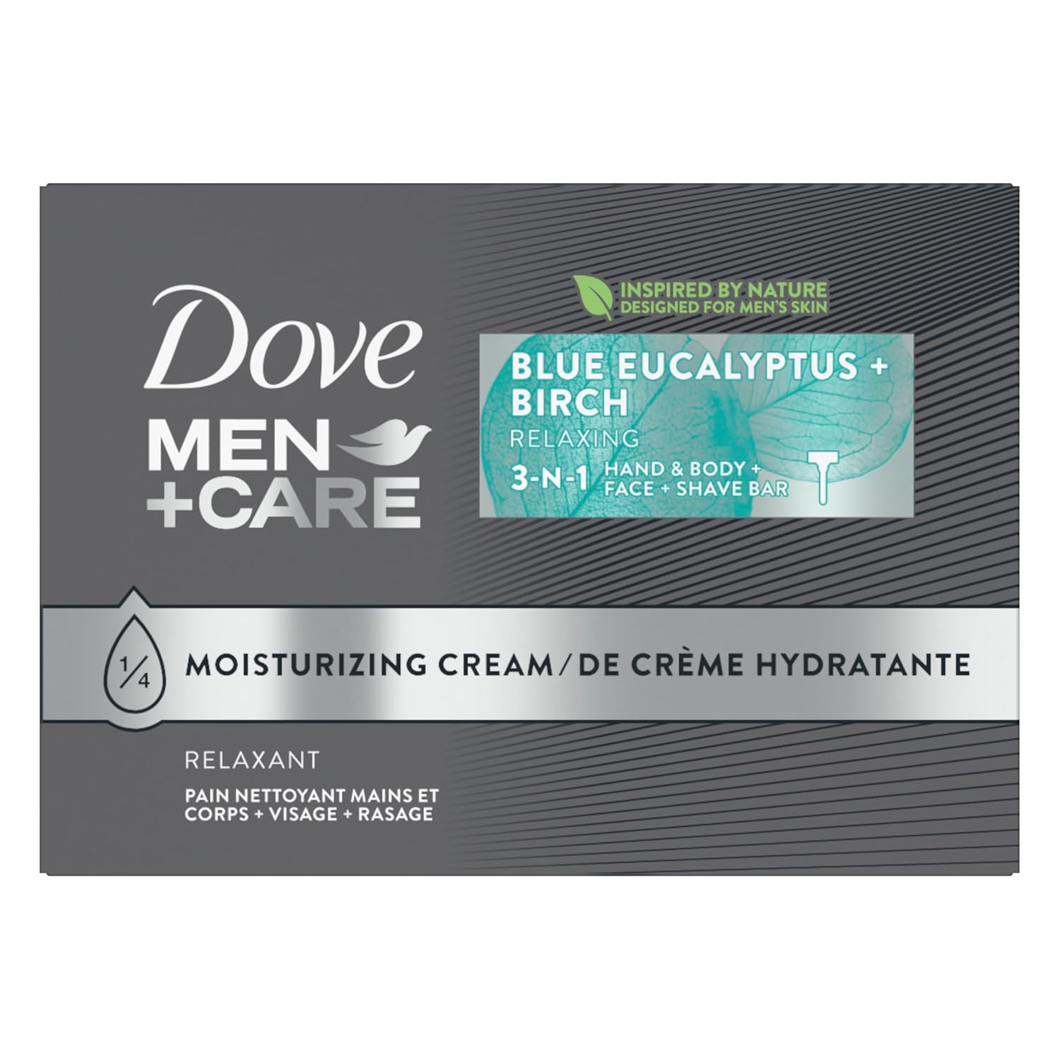 3-in-1 formula designed for body, face, and shaving use