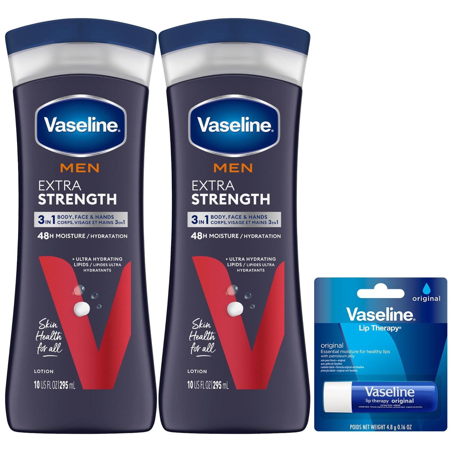 3-in-1 formula designed for face, hands, and body