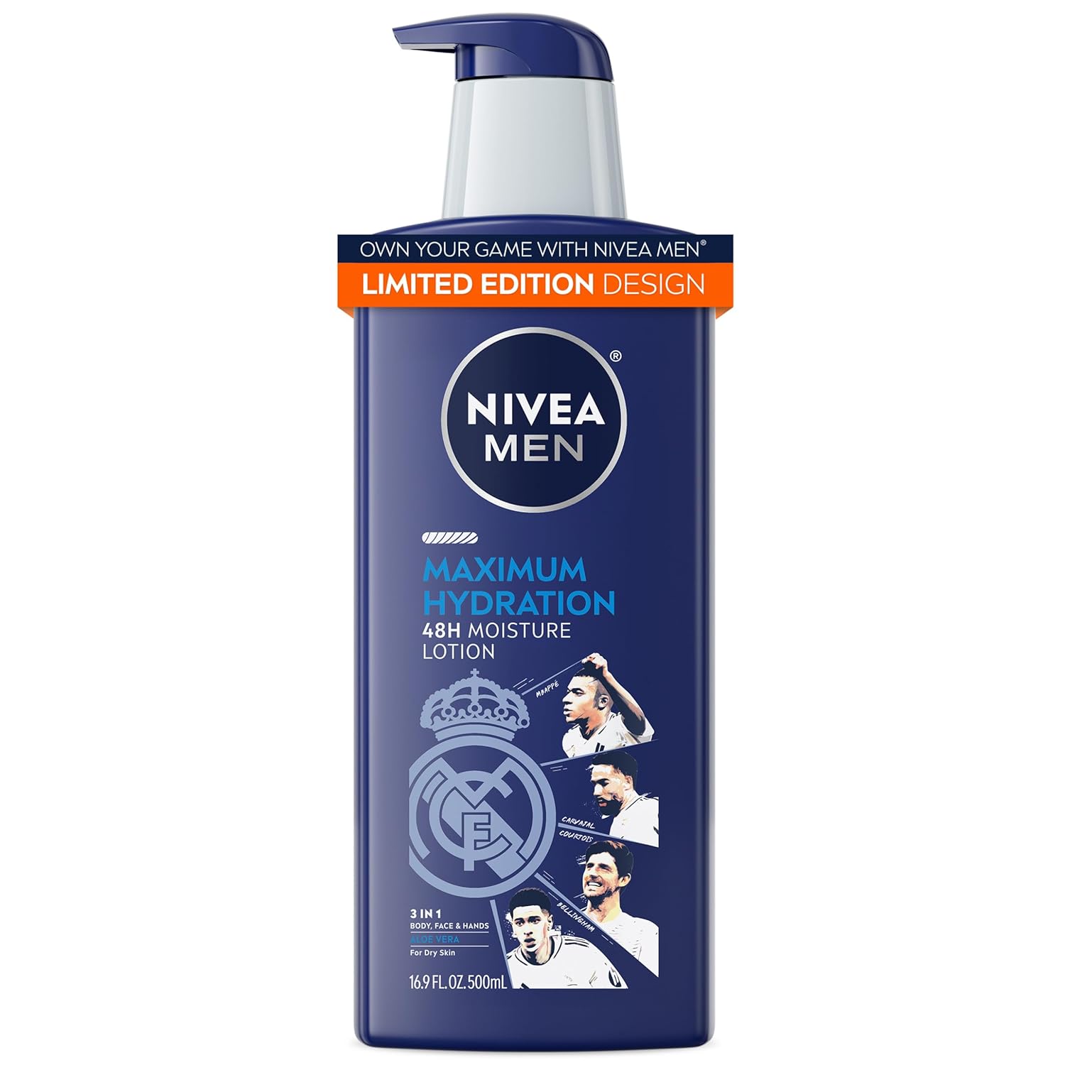 3-in-1 formula suitable for body, face, hands, and feet