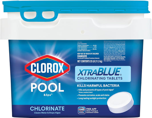 3-inch slow-dissolving chlorinating tablets for extended release