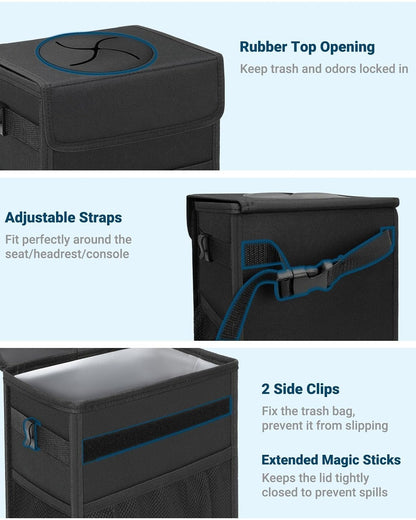 3-layer polyester fabric with leak-proof inner lining and reinforced seams