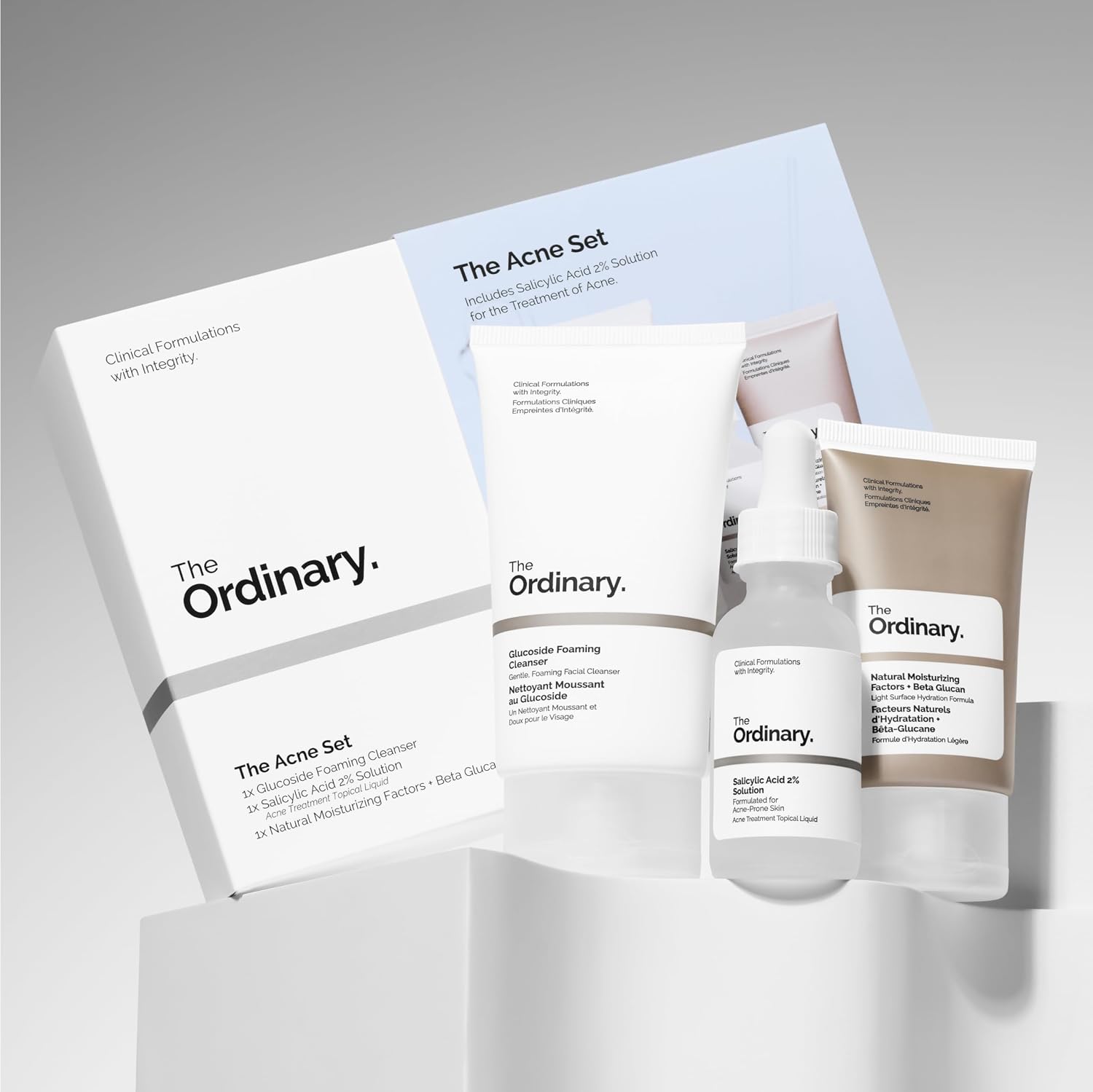 3-product coordinated regimen sold as a single set