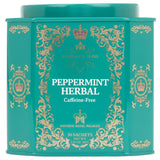 Harney & Sons Peppermint Herbal Tea Sachets – Elegant Birthday Gift for Mom and Women, Reusable Decorative Tin