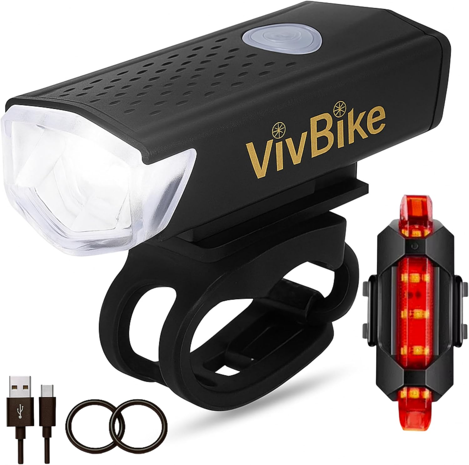 300-lumen led headlight with 3 light settings