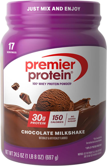 30g protein per serving from 100% whey with all essential amino acids