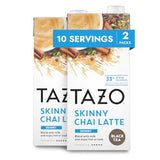 TAZO Skinny Chai Latte Concentrate – Calorie-Conscious Home Kitchen Pantry Staple for Mindful Morning Rituals