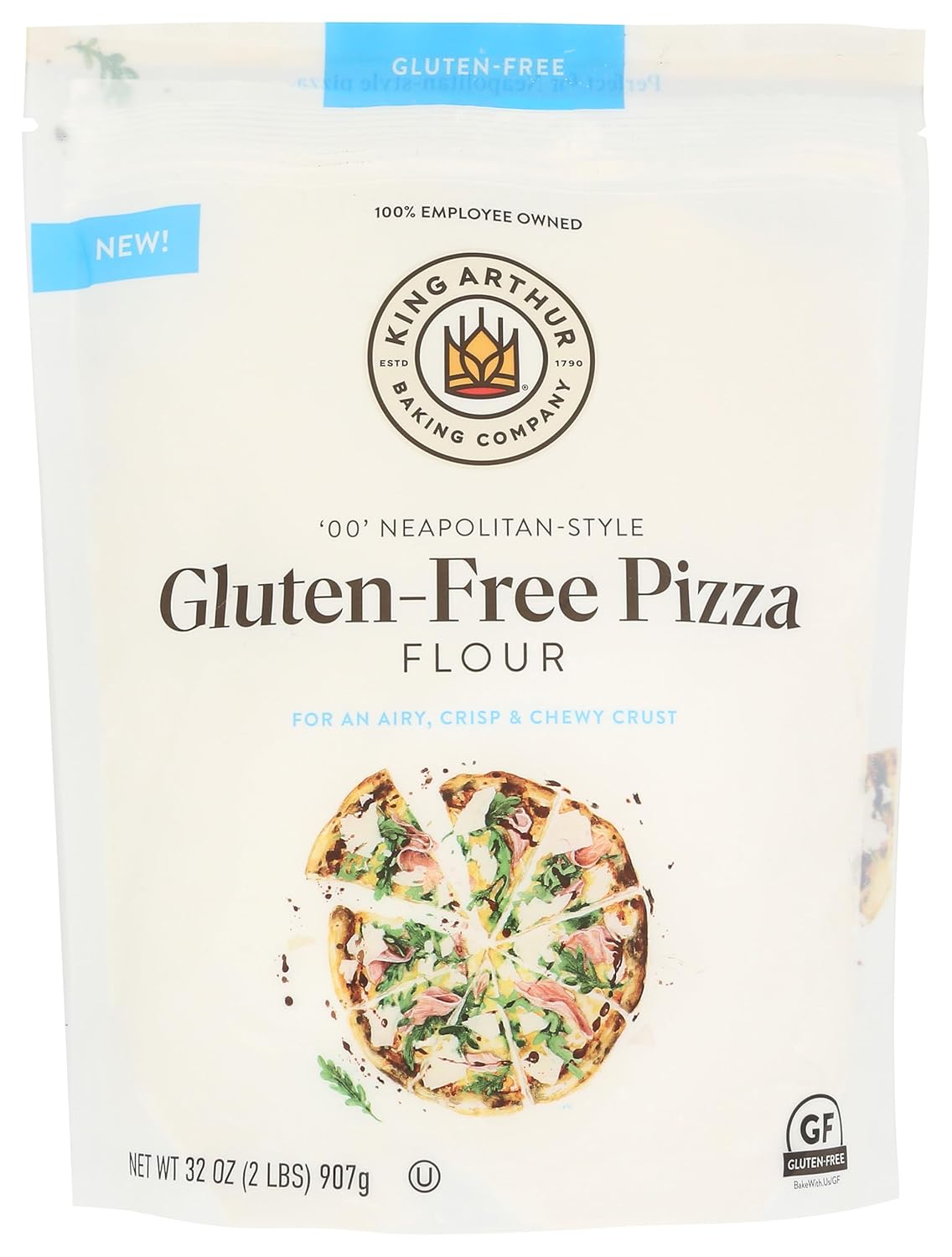 32 oz box yielding seven 10-inch neapolitan-style pizzas