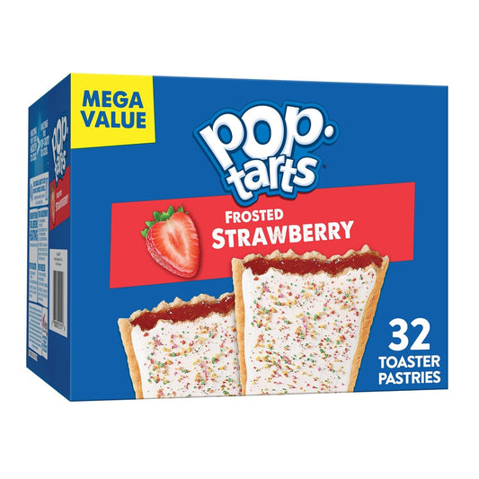 32 toaster pastries (16 pouches, 2 pastries per pouch)