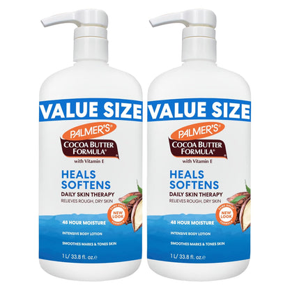 33.8 fl oz pump bottle (with a 67.6 fl oz mega-pack variation available) for high-volume, family-size dispensing