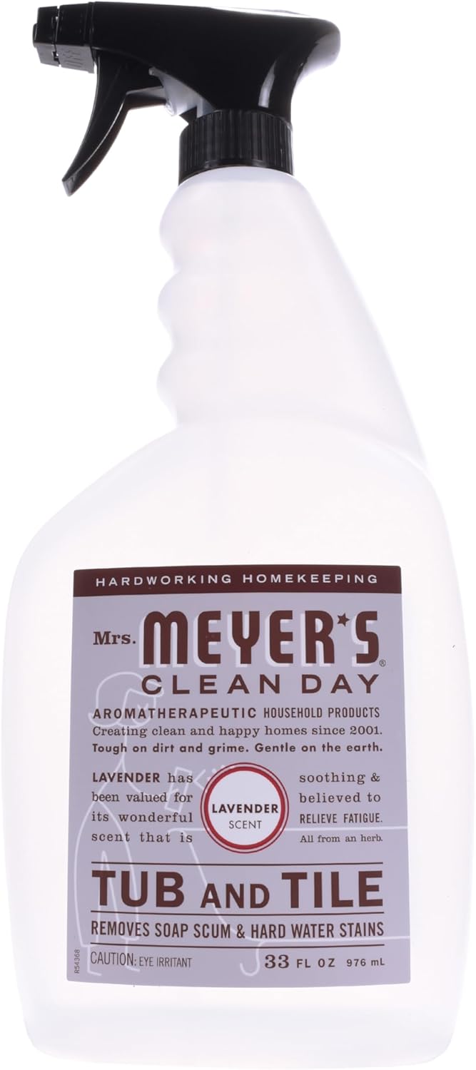 33 fl oz spray bottle with targeted bathroom formulation