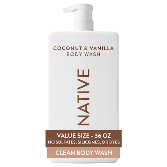 36 fl oz family-size bottle with one-handed pump dispenser